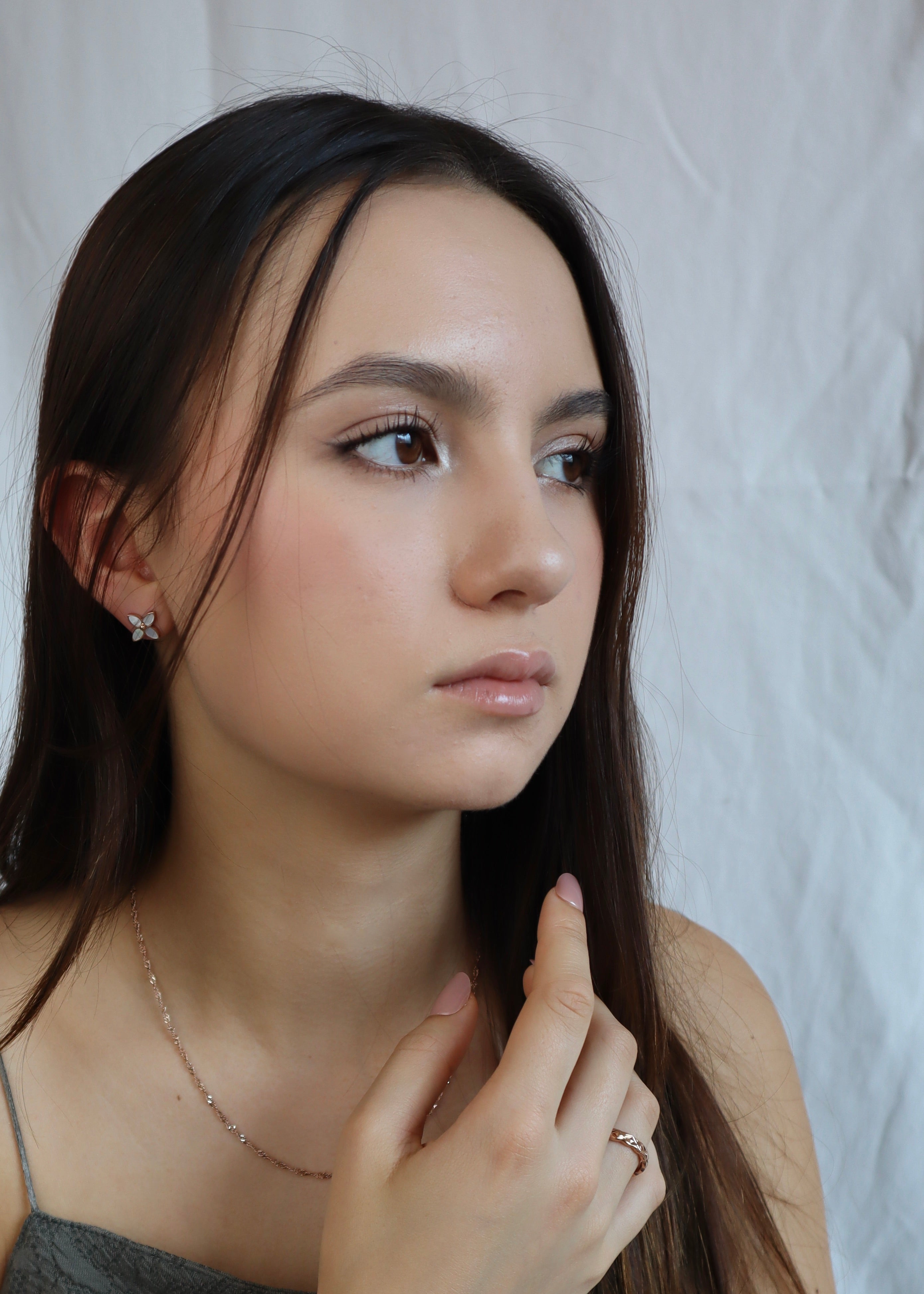 HERRINGBONE W CHAIN NECKLACE【羽生結弦　雑誌で着用】 gold】weight of love necklace｜PARCA -ロマンティックな