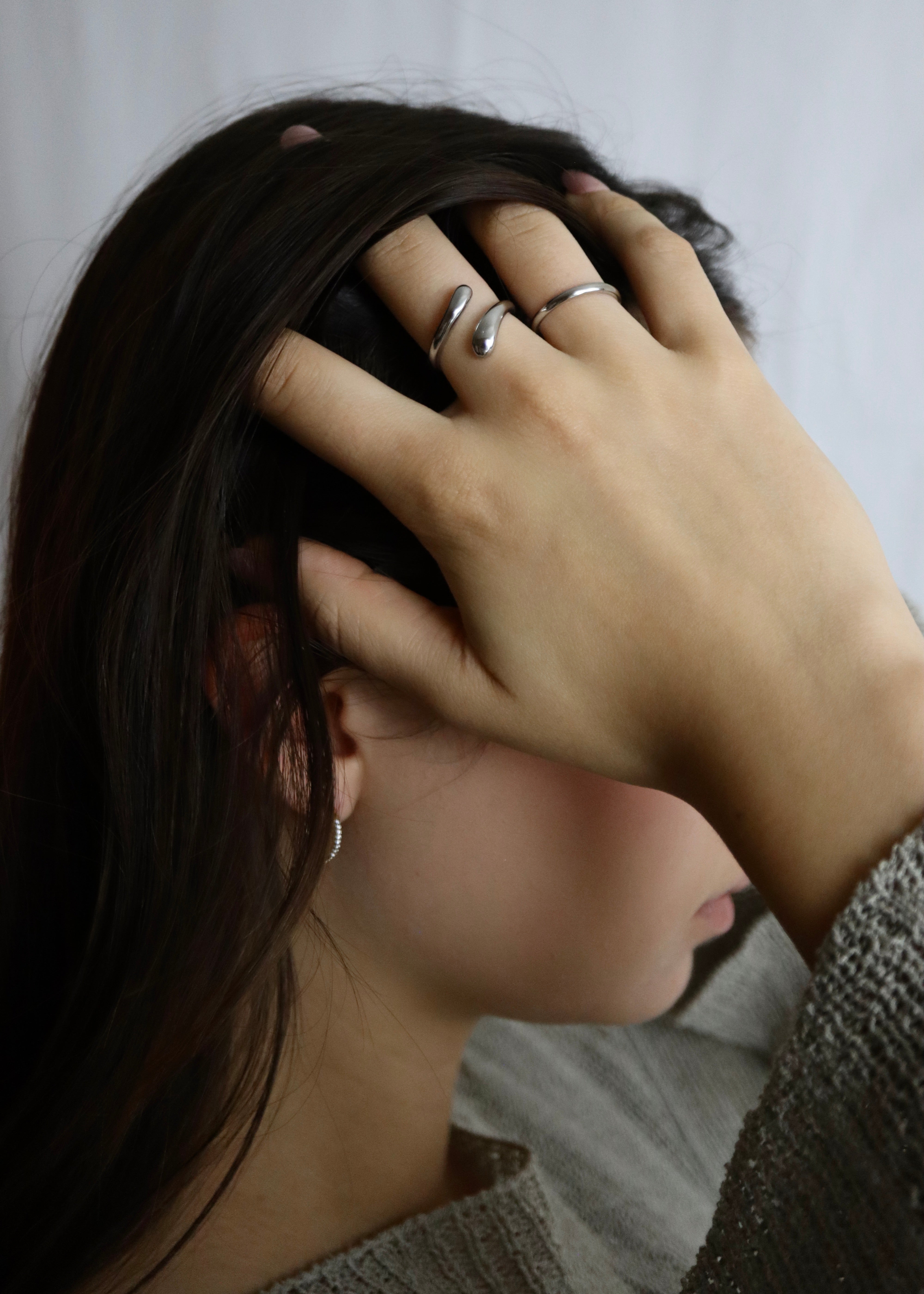 【threetimes】Hug Ring ★韓国人気★ ☆韓国の人気☆【THREETIMES】☆Hug rin.g☆