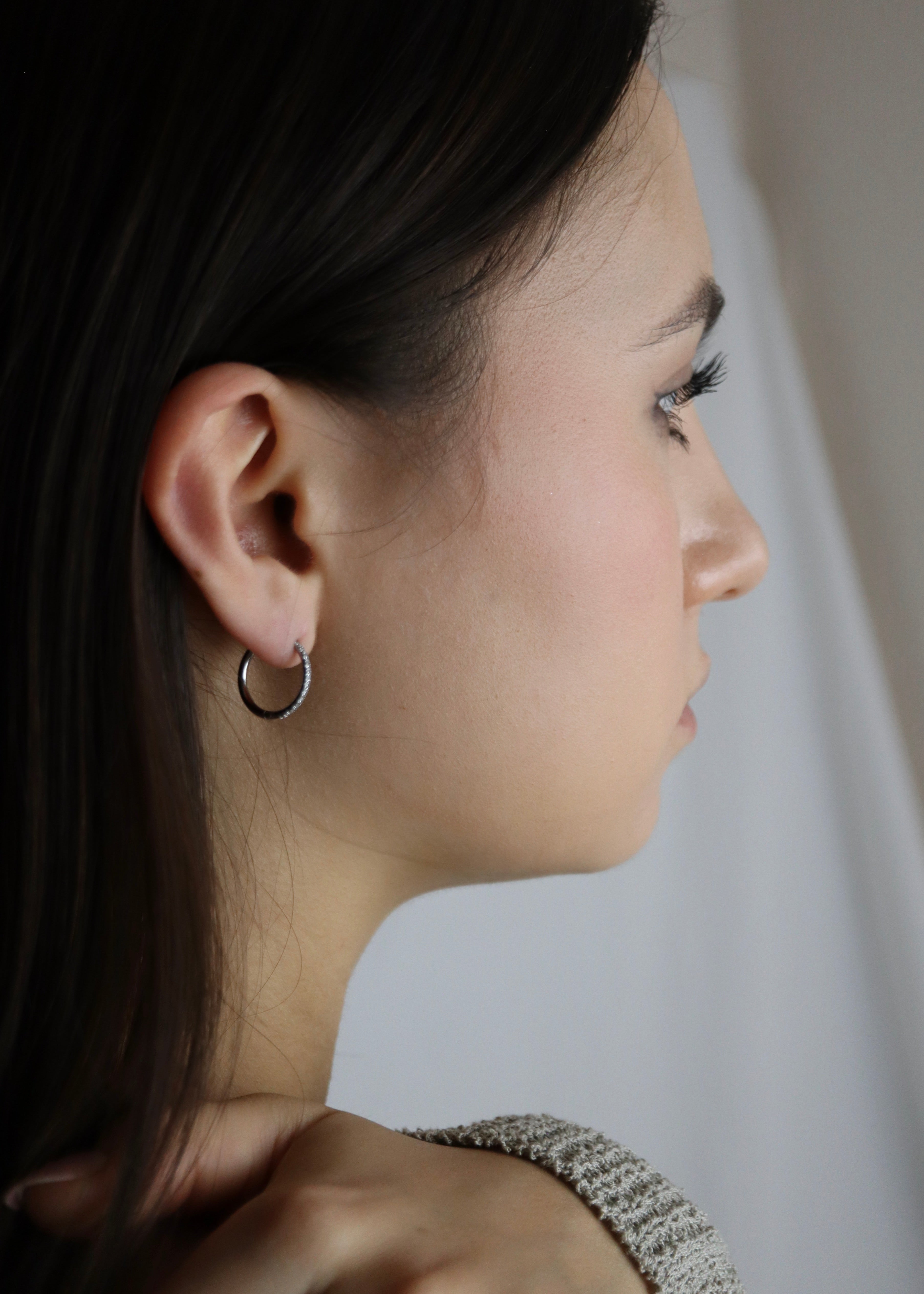 CDL eternity pierce シルバー eternity zir line pierce