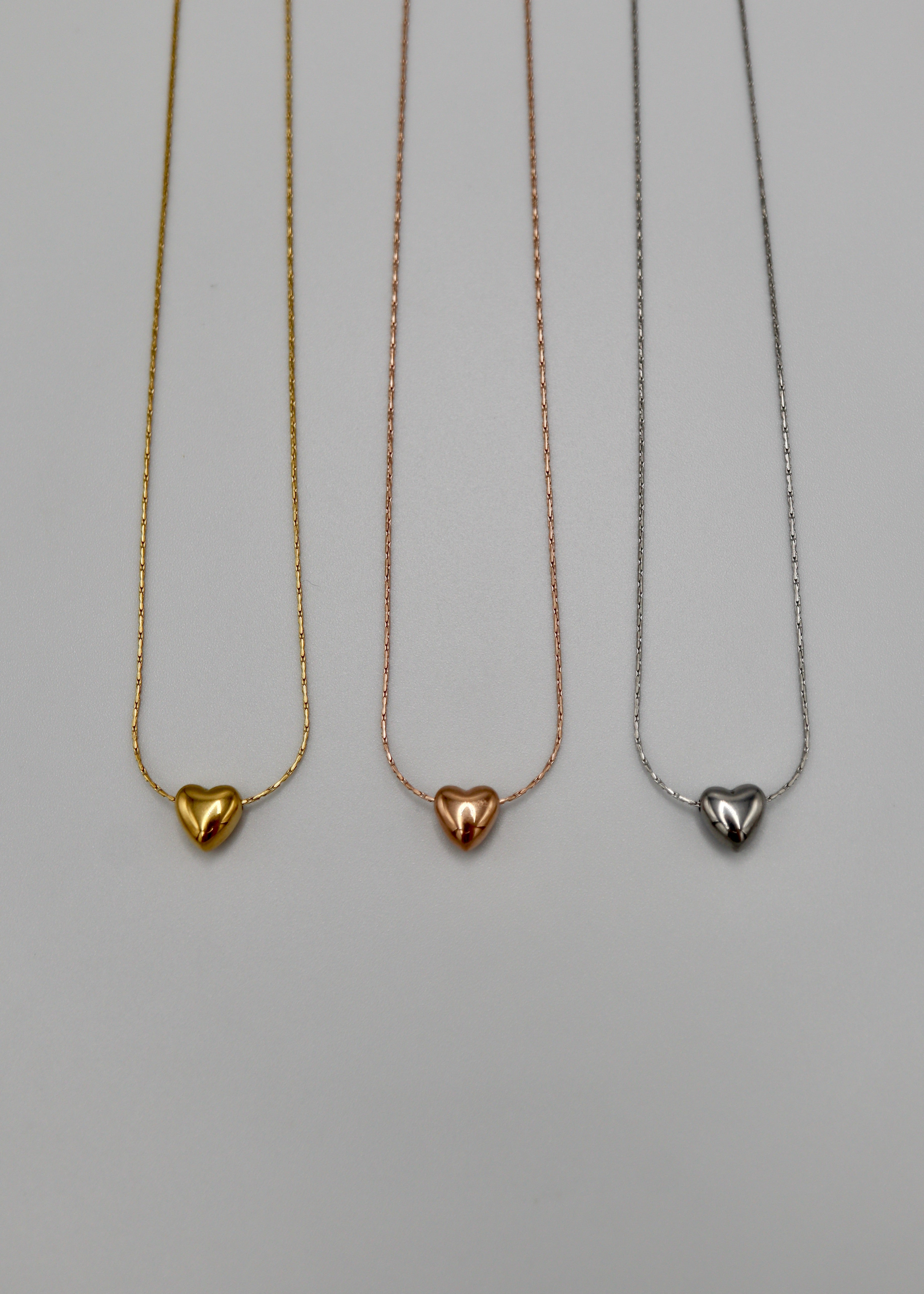 143 heart necklace | N-25-104