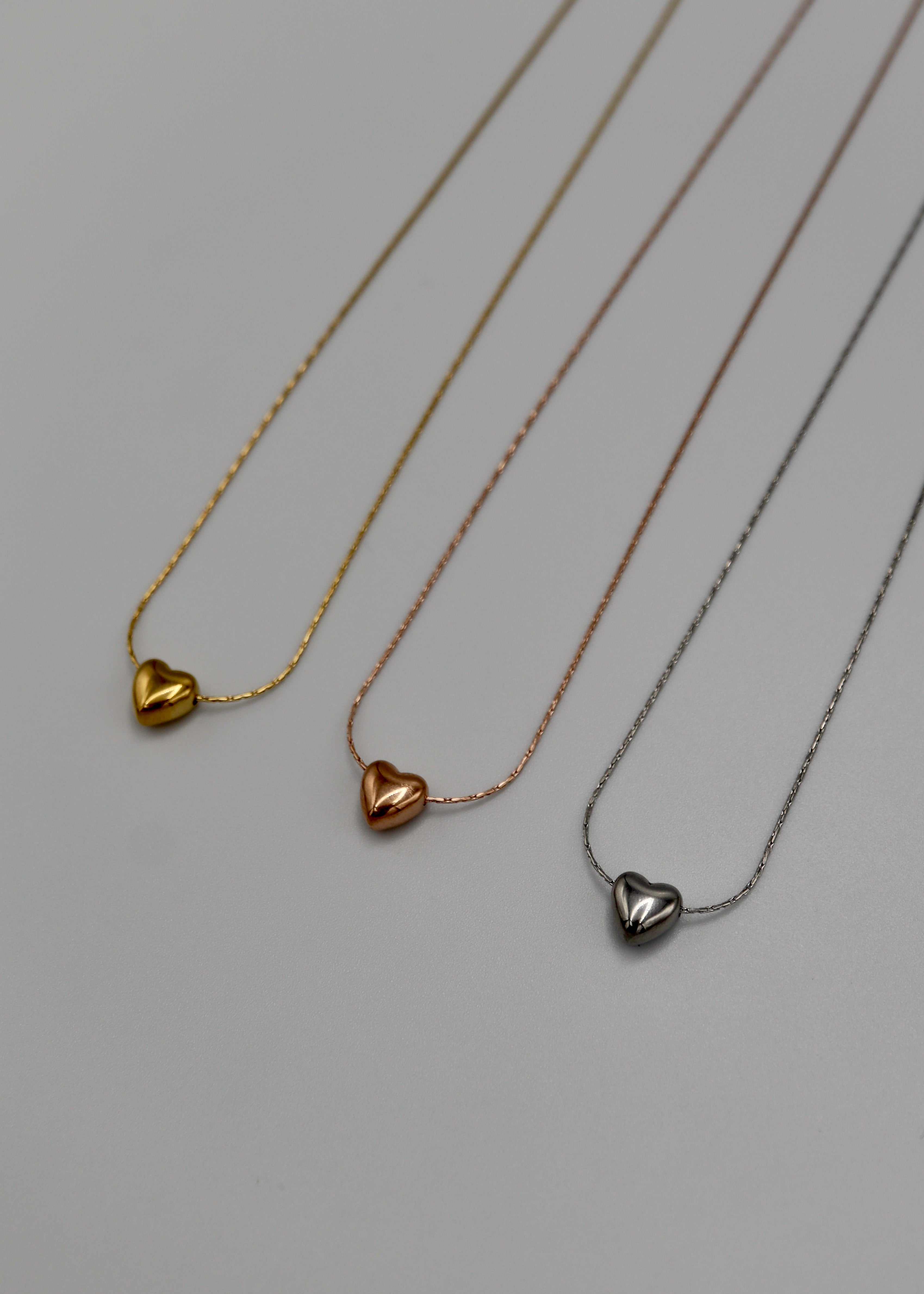 143 heart necklace | N-25-104