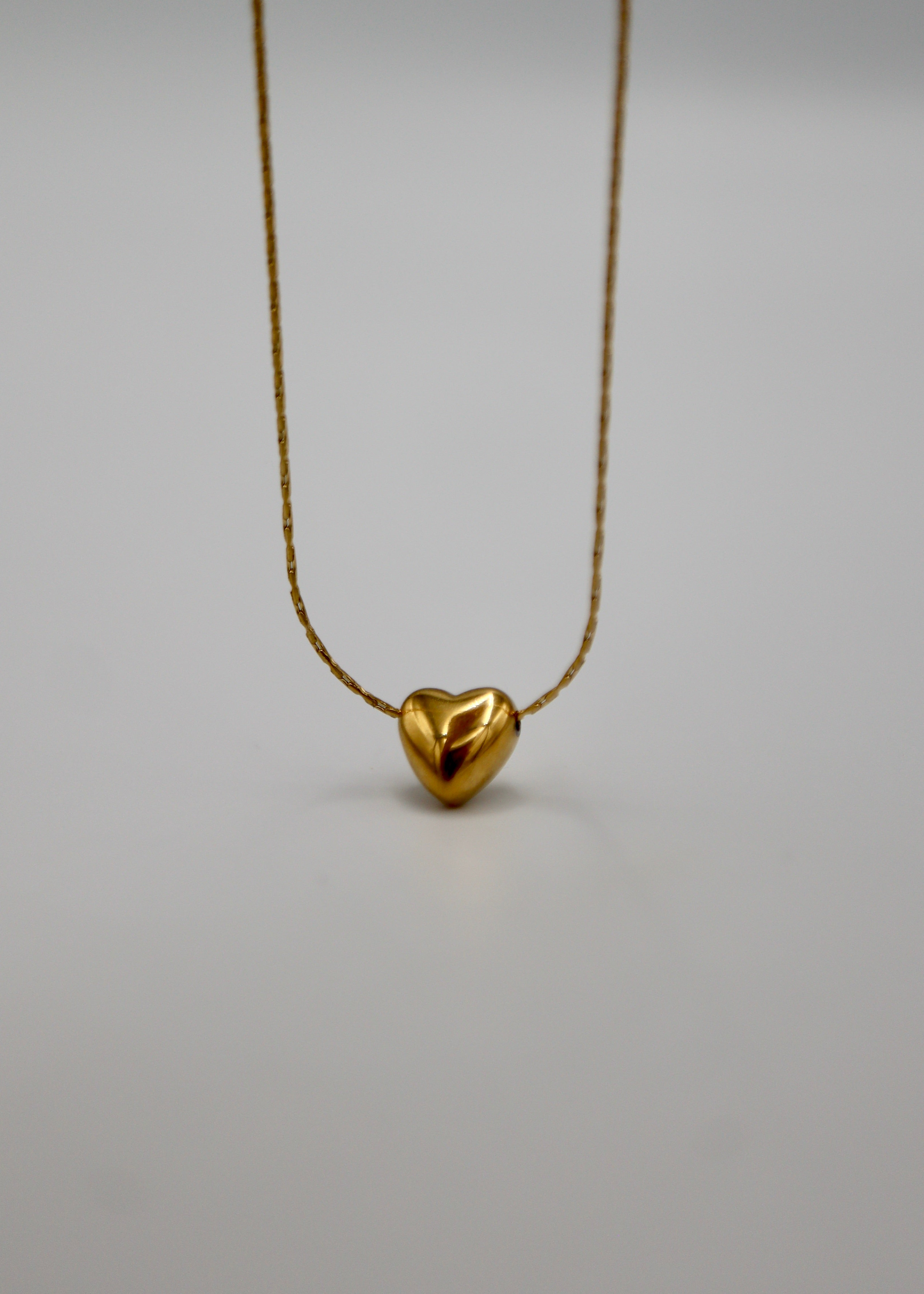 143 heart necklace | N-25-104