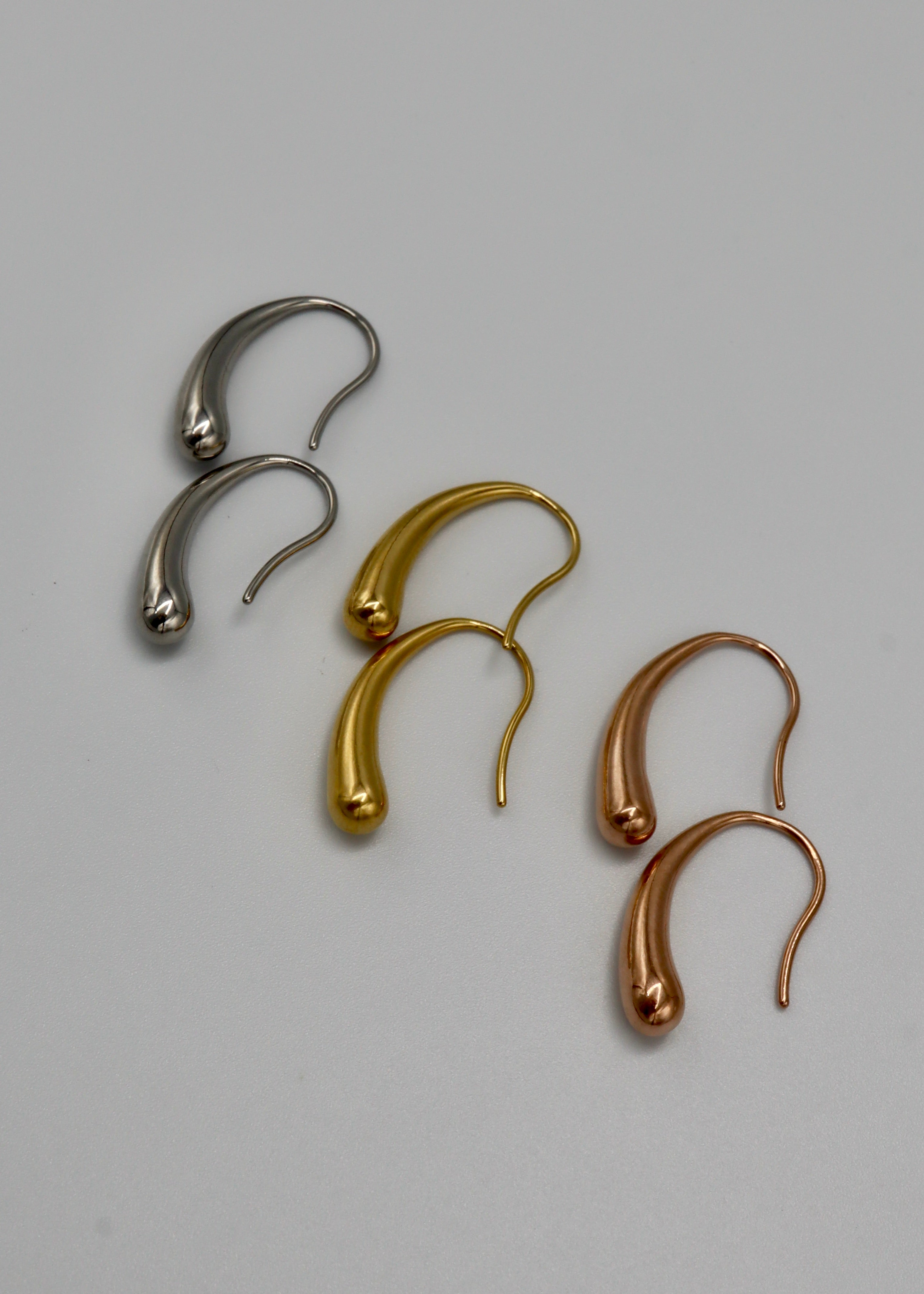 ピアス SSIL Water Drop E_L ウォータードロップピアス / SILVER / シルバー / SSIL